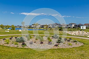 Marshall Hawthorne Park in the city of Saskatoon, Canada