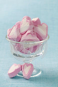 Marshmallow hearts