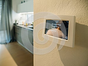 mart Home Thermostat on Wall