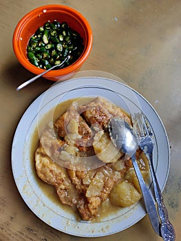 Martabak HAR, regional specialty food from palembang,indonesia