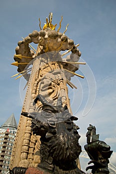 Marten Toonder monument in Rotterdam