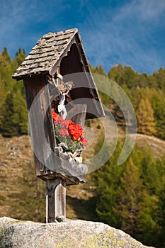 Marterl wayside cross shrine Austria photo