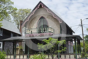 Martha`s vineyard camp meeting association historic landmark cottage