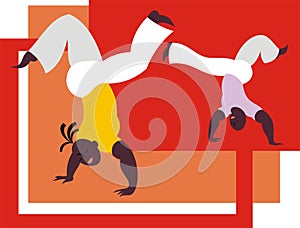 Martial art Capoeira