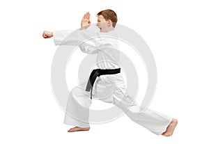 Martial arts boy