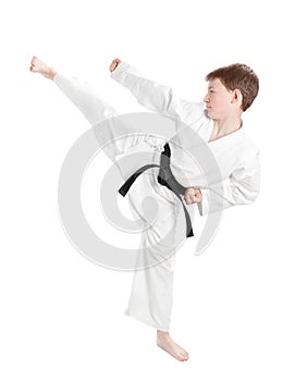 Martial arts boy