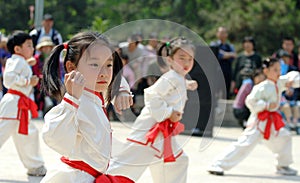 Martial arts child photo