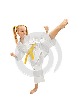 Martial arts girl