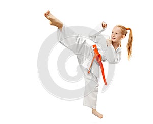 Martial arts girl