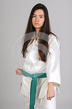 Martial arts girl