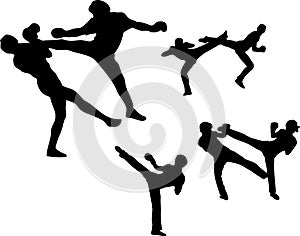 Martial Arts - High Kick Set 01