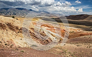 Martian landscape of Kyzyl-Chin.