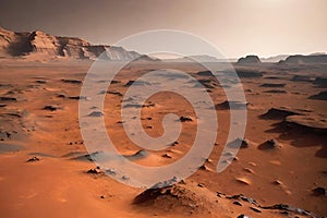 The Martian Landscape. Robotic exploration missions.