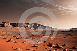 The Martian Landscape. Robotic exploration missions.