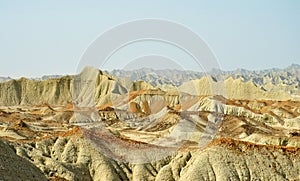 Martian Mountains in Chabahar Iran