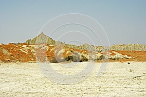 Martian Mountains and desert in Chabahar Iran