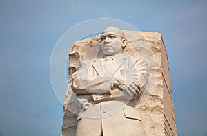 Martin Luther King, Jr memorial monument in Washington, DC