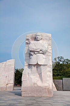 Martin Luther King, Jr memorial monument in Washington, DC