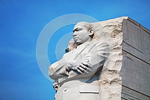 Martin Luther King, Jr memorial monument in Washington, DC