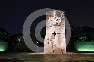 Martin Luther King, Jr memorial monument in Washington, DC