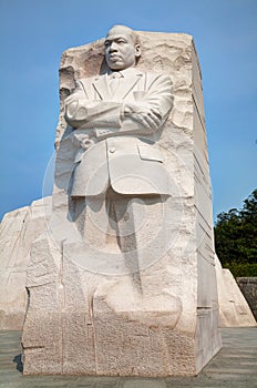 Martin Luther King, Jr memorial monument in Washington, DC