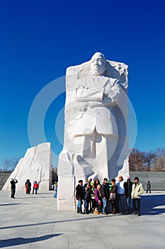 The Martin Luther King, Jr. Memorial in Washington DC, USA