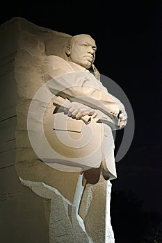 Martin Luther King, Jr. monument - profile