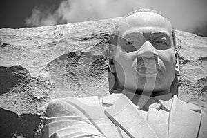 Martin Luther King statue.