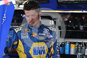 Martin Truex Jr. at track