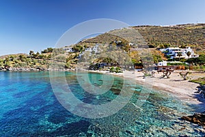 Martinakia beach of Kythnos island, Greece