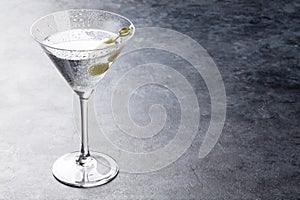 Martini cocktail