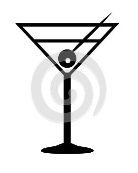 Martini drink symbol