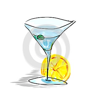 Martini glass