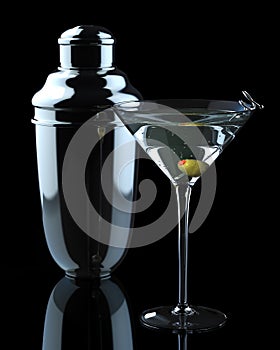 Martini and Shaker