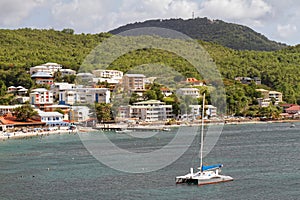 Martinique - Anse Mitan beach in Les Trois Ilets photo