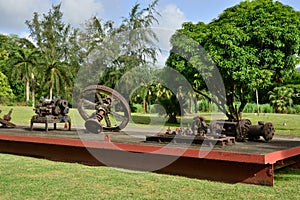 Martinique, picturesque city of Riviere Pilote in West Indies