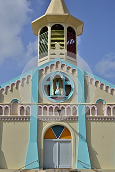 Martinique, picturesque city of Riviere Pilote in West Indies