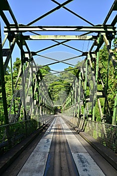 Martinique, picturesque village of Grand Riviere in West Indies