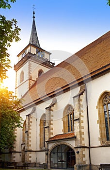 Martinskirche 1613 in Metzinger, Germany