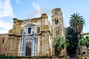 Martorana church, in Palermo, Italy photo
