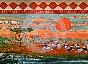 Marty and the Jungle Mural (selected portion)