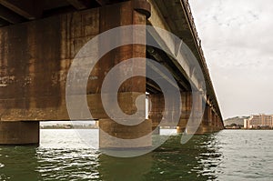 Martyrs Bridge (Pont des martyrs) in Bamako