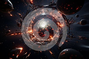 Marvel at the balletic dance of spacecraft