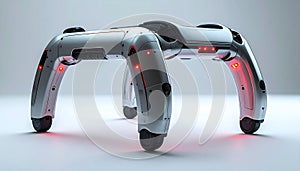 Futuristic SixLegged Spider Robot Concept