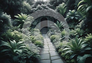 A marvelously intricate digital garden