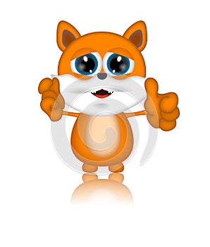 Marvin Cat Illustration Toon Cartoon Character