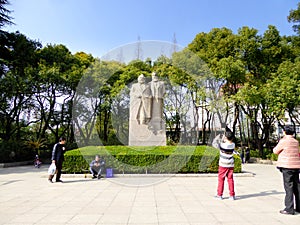 Marx-Engels Statue Square