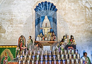 Mary Crucifix Chapel Garden Mission San Xavier Church Tuscon Arizona