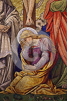 Mary Magdalene mosaic photo