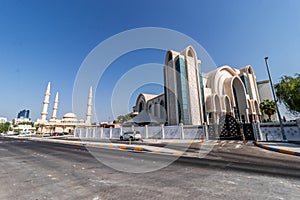 Mary the Mother of Jesus Mosque and St. Antony Cathedral for Coptic Orthodox Church in Abu Dhabi, United Arab Emirate